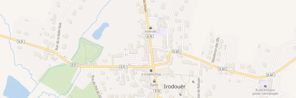 Plan du 5 Rue de Dinan à Irodouër