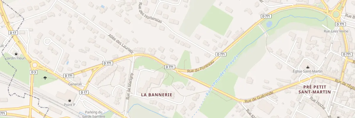 Plan du 2B Rue des Vendéens à Savenay