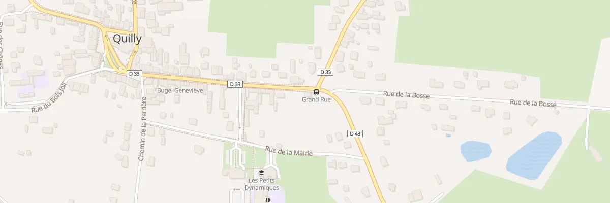 Plan du 40 Rue Grande Rue à Quilly