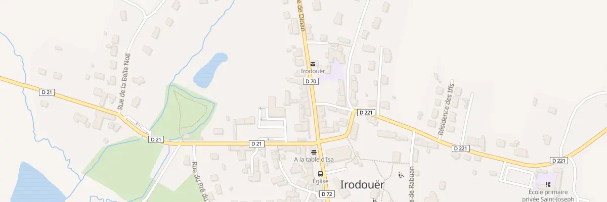 Plan du 9 Rue de Dinan à Irodouër