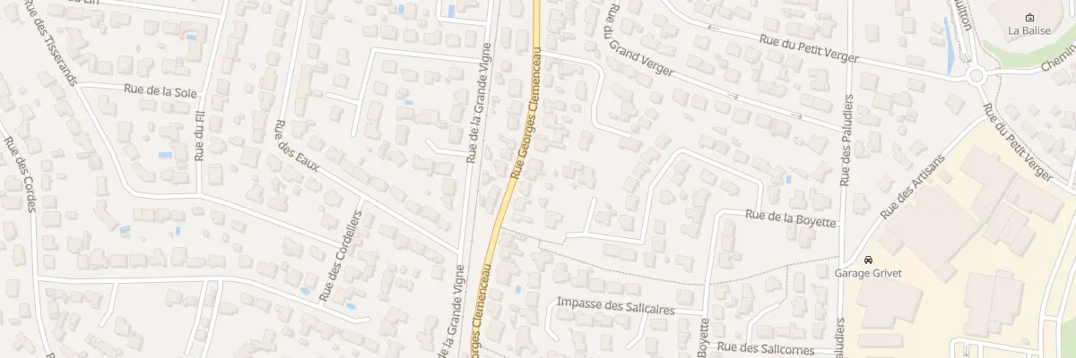 Plan du 179 Rue Georges Clemenceau à Saint-Hilaire-de-Riez