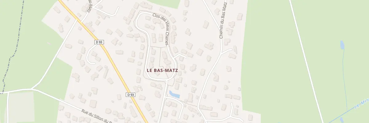 Plan du 12 Clos des Vieux Chenes à Savenay