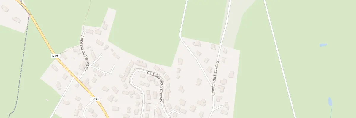 Plan du 33 Che du Bas Matz à Savenay