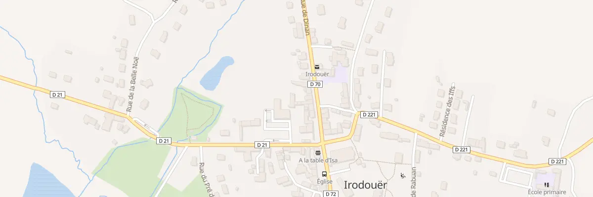 Plan du 13 Rue de Dinan à Irodouër