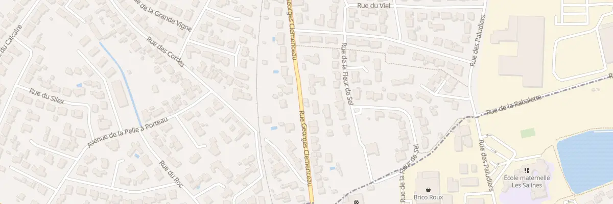 Plan du 237 Rue Georges Clemenceau à Saint-Hilaire-de-Riez