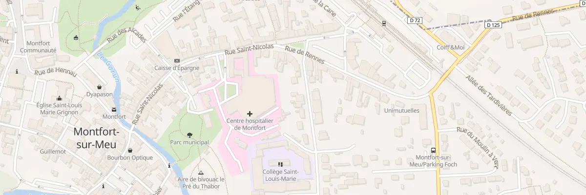 Plan du 3 Bd Carnot à Montfort-sur-Meu