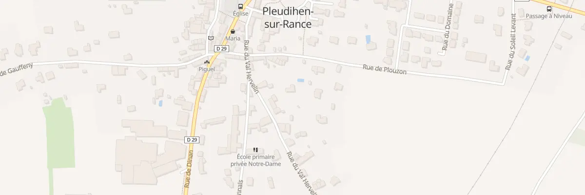 Plan du 7B Rue du Val Hervelin à Pleudihen-sur-Rance