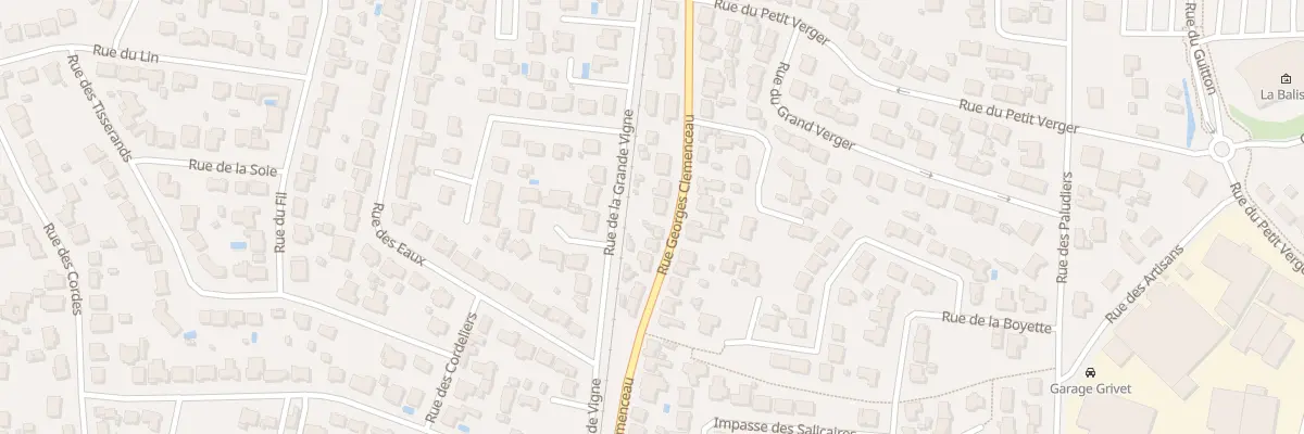 Plan du 150 Rue Georges Clemenceau à Saint-Hilaire-de-Riez