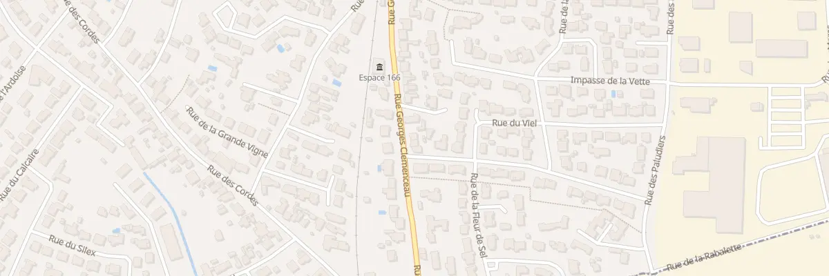 Plan du 223 Rue Georges Clemenceau à Saint-Hilaire-de-Riez