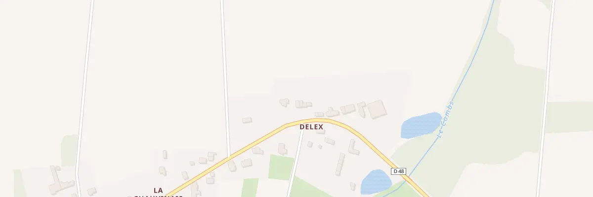 Plan du 33 Delex à Mernel