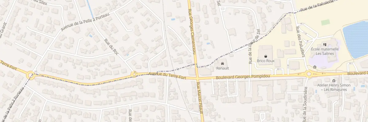 Plan du 198B Rue Georges Clemenceau à Saint-Hilaire-de-Riez