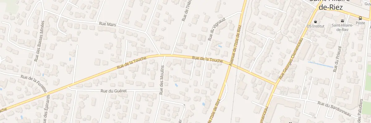 Plan du 29B Rue de la Touche à Saint-Hilaire-de-Riez