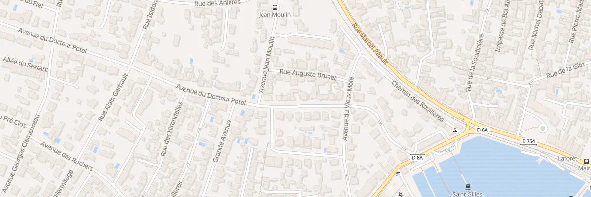 Plan du 36 Av du Docteur Potel à Saint-Gilles-Croix-de-Vie