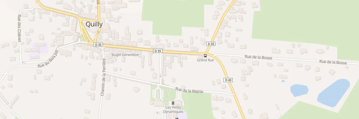 Plan du 36 Rue Grande Rue à Quilly