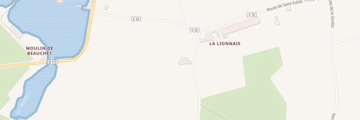 Plan du 5000 La Lionnais à Saint-Père-Marc-en-Poulet