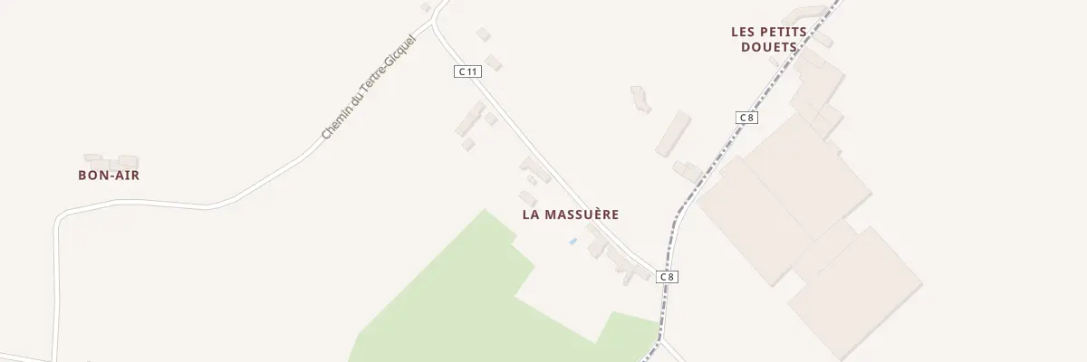 Plan du 26 Rte de la Massuere à Saint-Malo