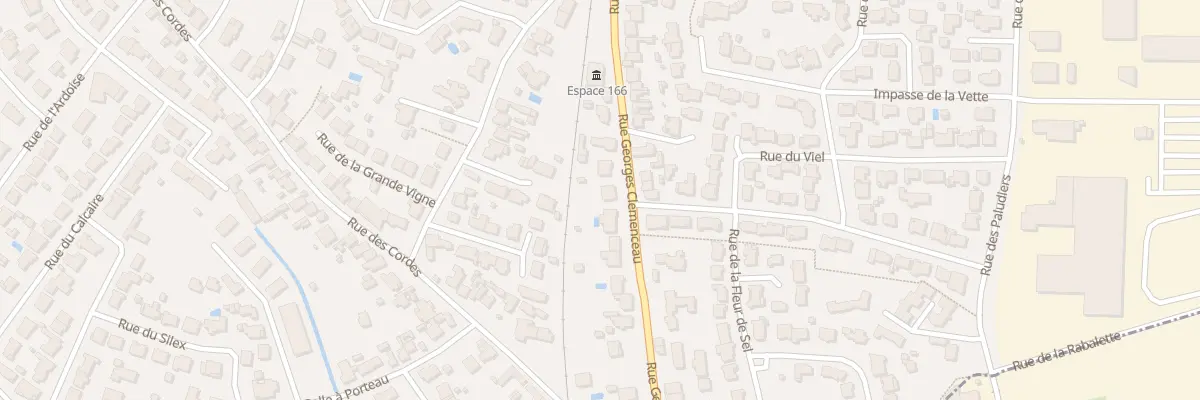 Plan du 174 Rue Georges Clemenceau à Saint-Hilaire-de-Riez