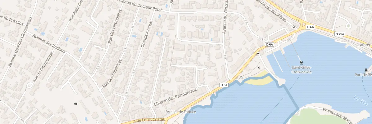 Plan du 18 Rue bontemps à Saint-Gilles-Croix-de-Vie