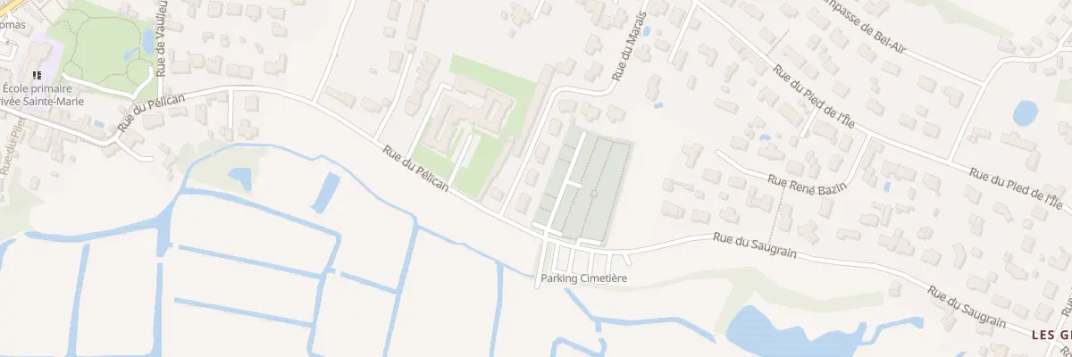 Plan du 3 Rue du marais à Sallertaine