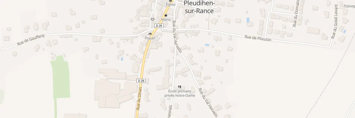 Plan du 1 Rue des Freres Lamennais à Pleudihen-sur-Rance