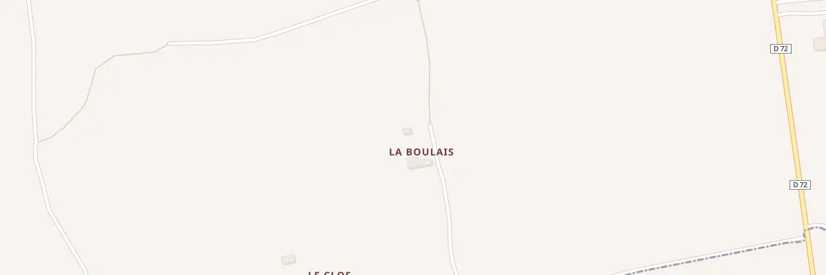 Plan du 5405 La Boulais à Irodouër