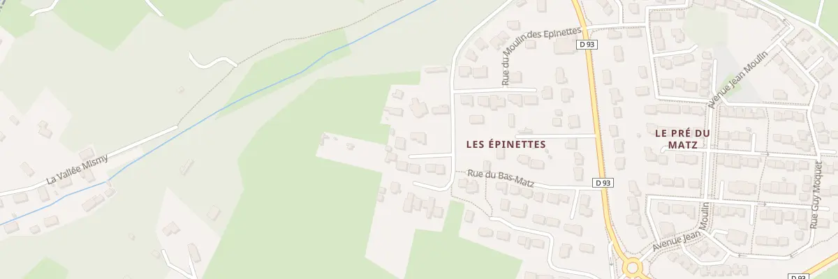 Plan du 24 Rue du Moulin des Epinettes à Savenay