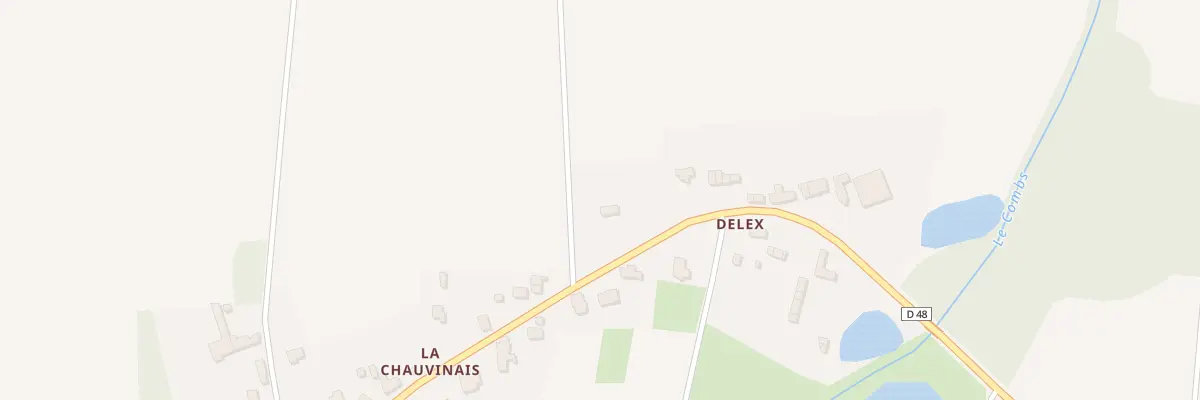Plan du 27 La Chauvinais à Mernel