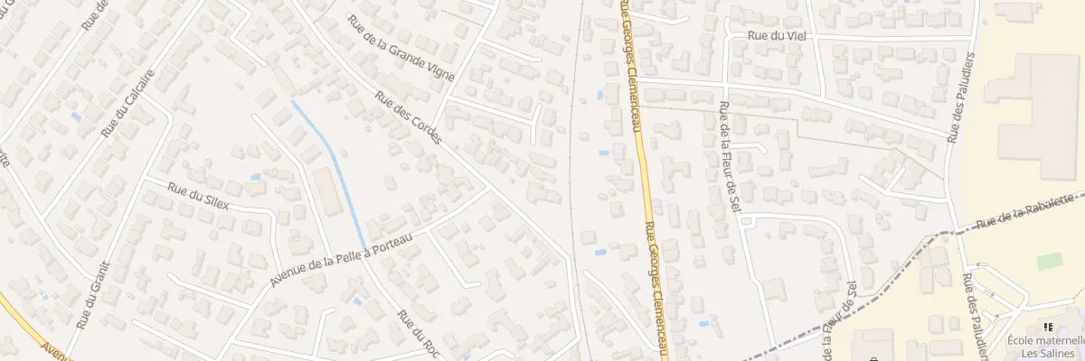 Plan du 6A Rue des Cordes à Saint-Hilaire-de-Riez