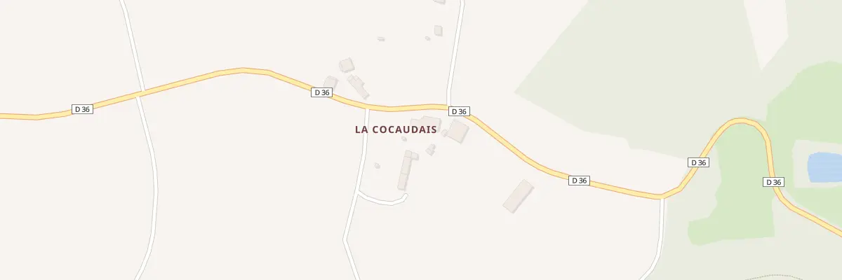 Plan du 5183 La Cocaudais à Saint-Thurial