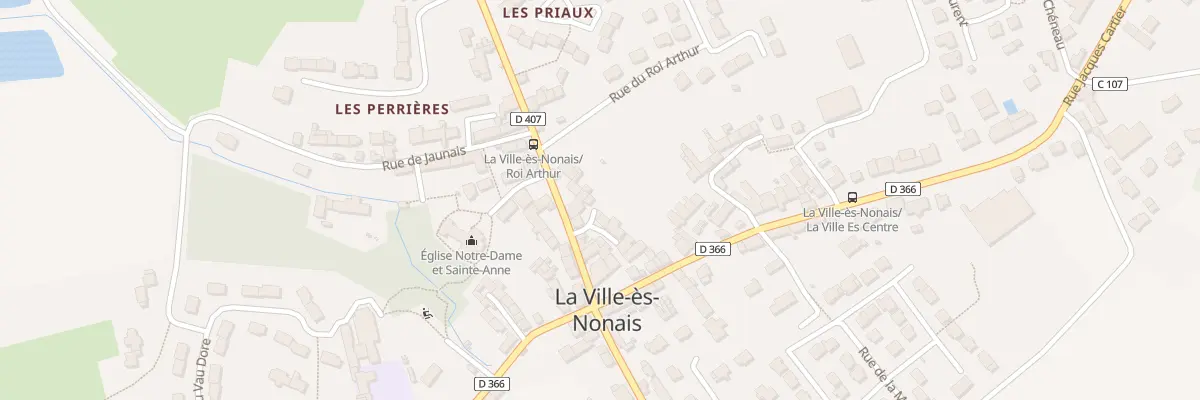 Plan du 5047 Le Bourg à La Ville-ès-Nonais