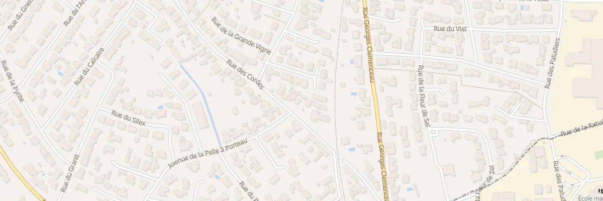 Plan du 6 Rue des Cordes à Saint-Hilaire-de-Riez