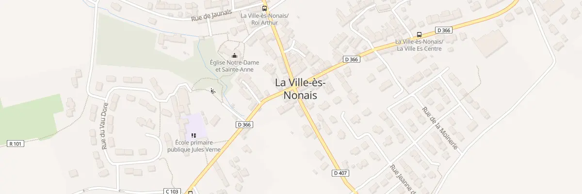 Plan du 2 Rue de la Rance à La Ville-ès-Nonais