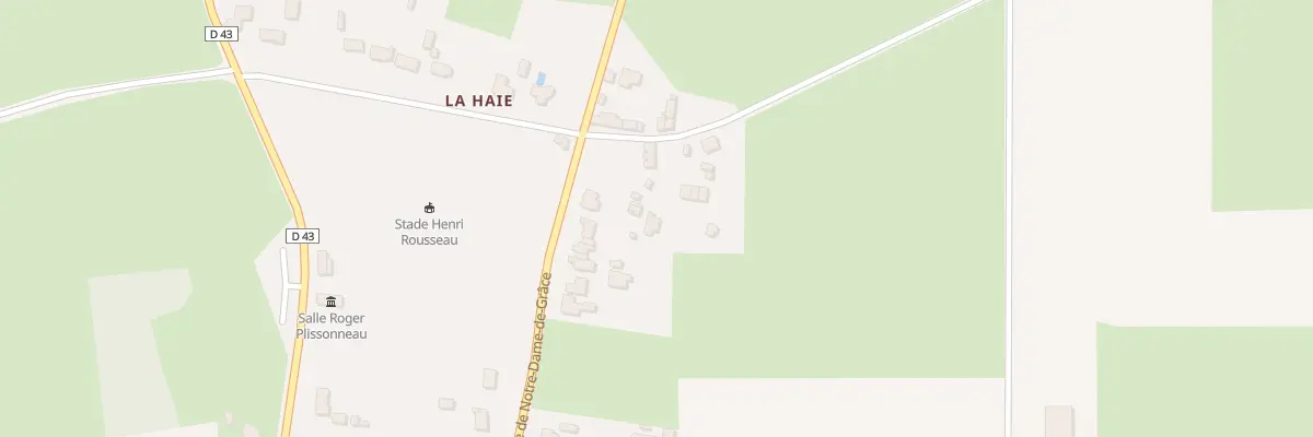 Plan du 4 La Haie à Quilly
