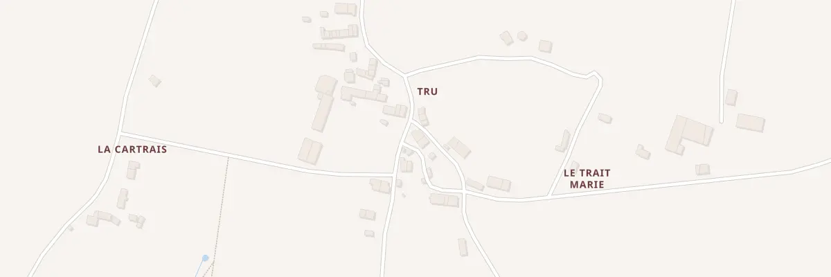 Plan du 22 Tru à La Chapelle-de-Brain