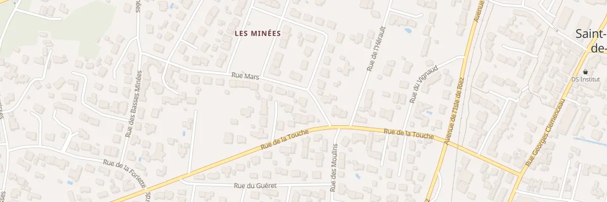 Plan du 1B Rue Mars à Saint-Hilaire-de-Riez