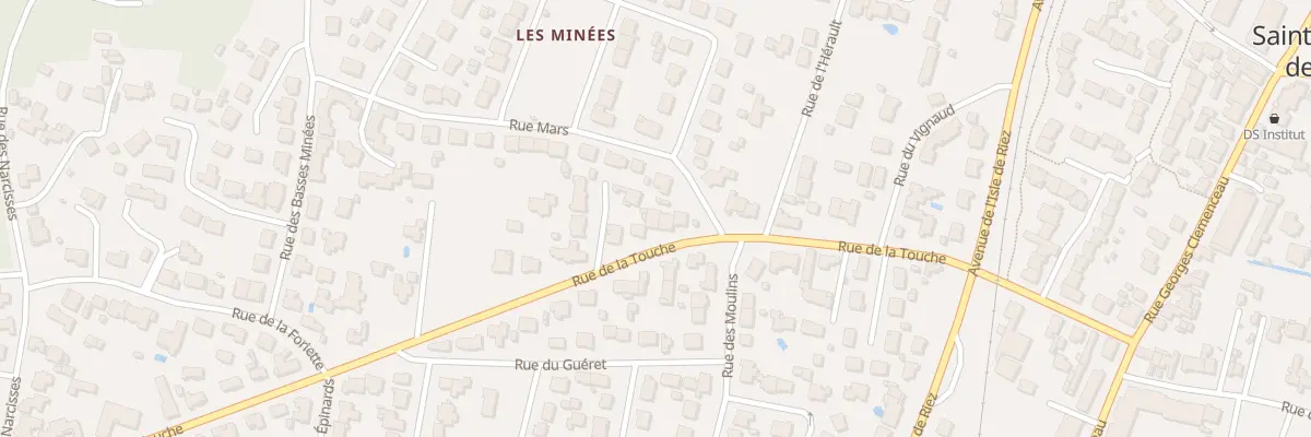 Plan du 30 Rue de la Touche à Saint-Hilaire-de-Riez