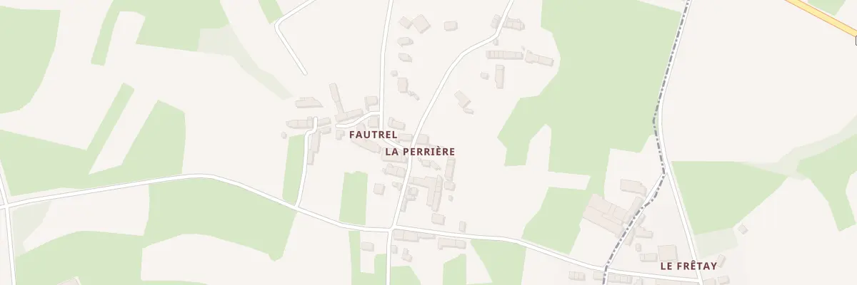 Plan du 556 Fautrel aux Champs-Géraux