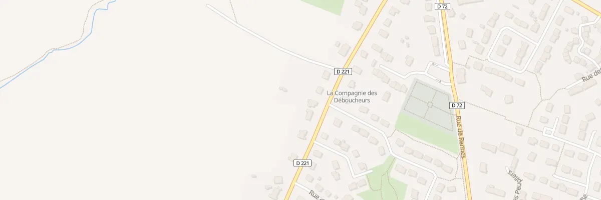 Plan du 28 Rue de la Chapelle à Irodouër