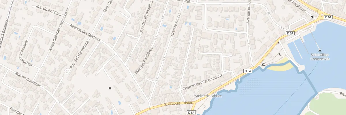 Plan du 22 Av Grande Avenue à Saint-Gilles-Croix-de-Vie