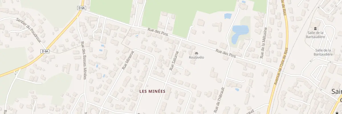 Plan du 4 Rue Saturne à Saint-Hilaire-de-Riez
