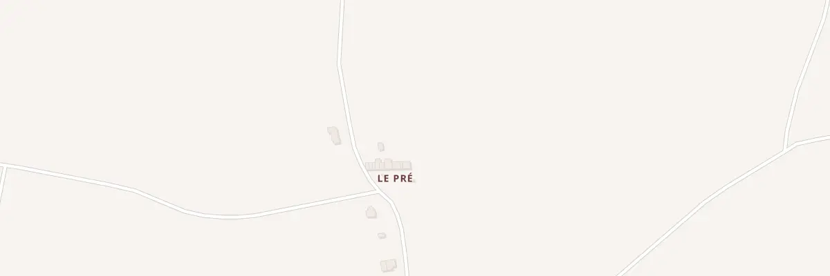 Plan du 8 Le Pré à Renac