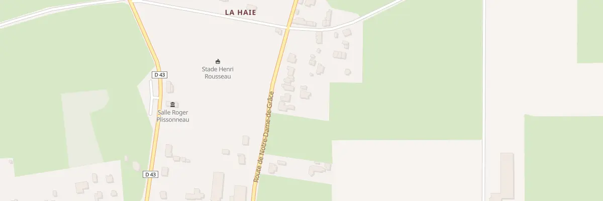 Plan du 44 Rte de Notre-dame-de-grâce à Quilly