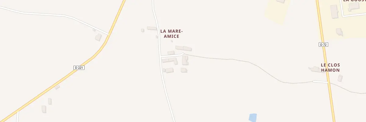 Plan du 5 La Mare Amice à Irodouër