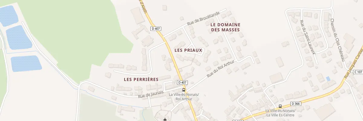 Plan du 14 Rue des Priaux à La Ville-ès-Nonais