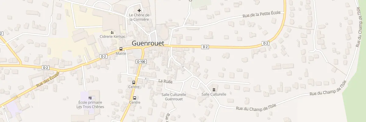 Plan du 9 Rue de l’Abbé Verger à Guenrouet