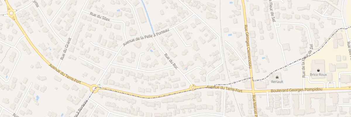 Plan du 5 Rue du Roc à Saint-Hilaire-de-Riez