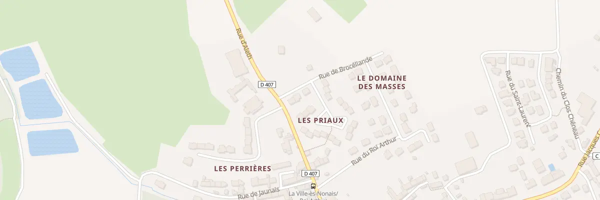 Plan du 3 Rue de Broceliande à La Ville-ès-Nonais