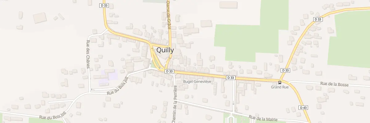 Plan du 9 Rue Grande Rue à Quilly