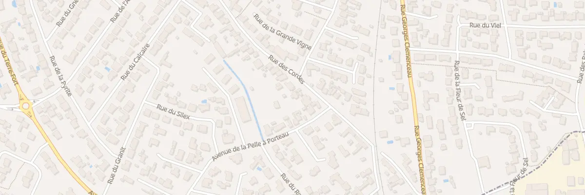 Plan du 25B Rue des Cordes à Saint-Hilaire-de-Riez