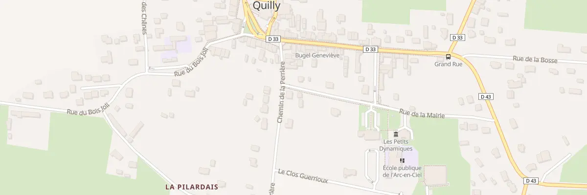Plan du 11 Che de la Perrière à Quilly